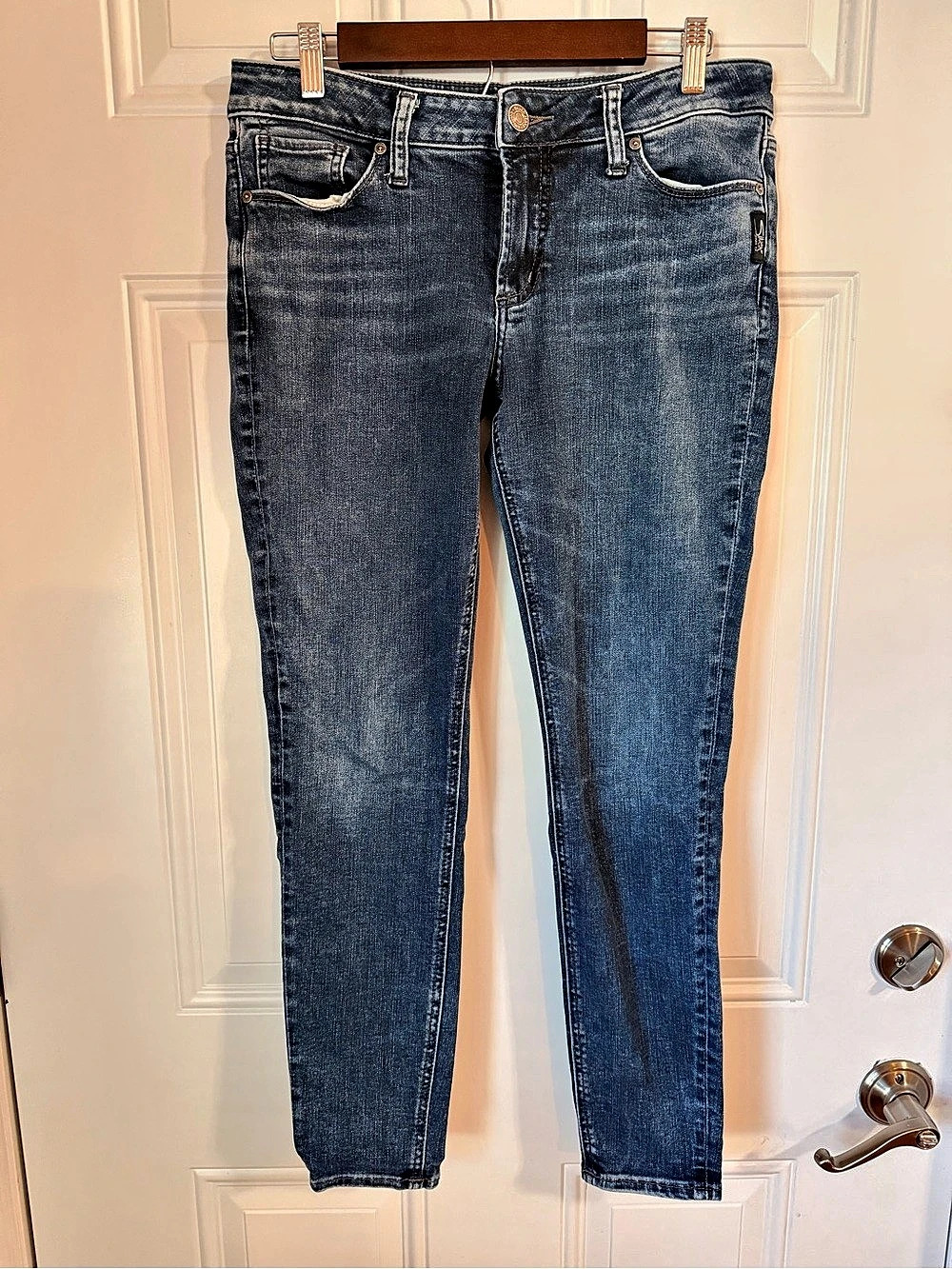 Silver Jeans Co. Elsye Skinny. Skinny Jeans Blue Waist 28